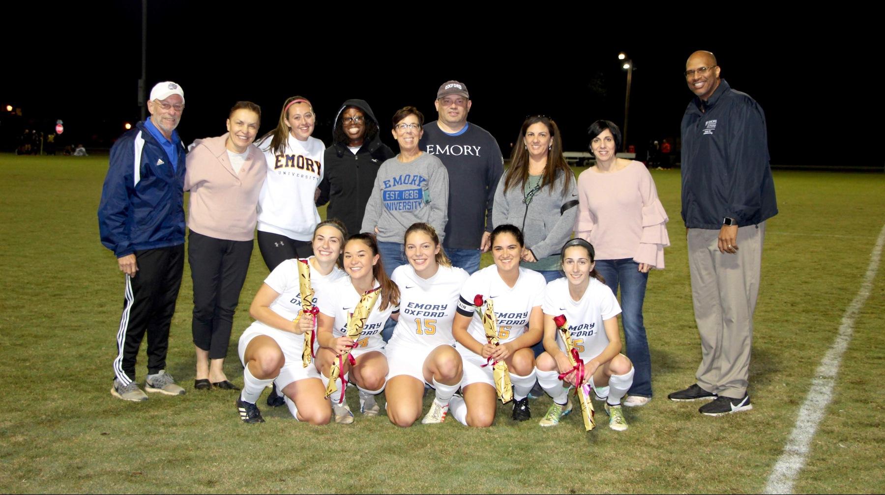Women's Soccer Dominates on Sophomore Night