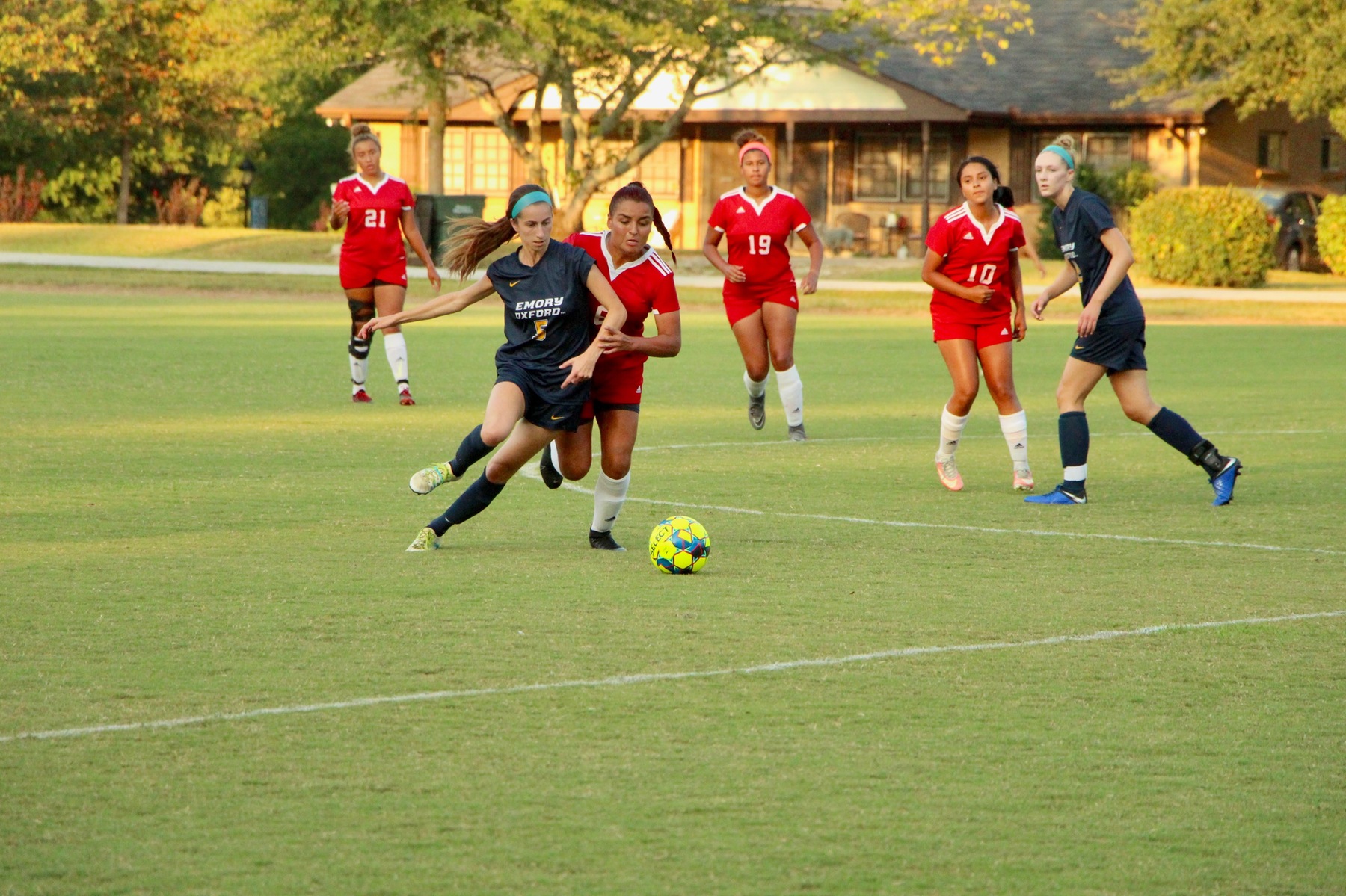 Moore’s Hat Trick Leads Women’s Soccer to Dominating Win